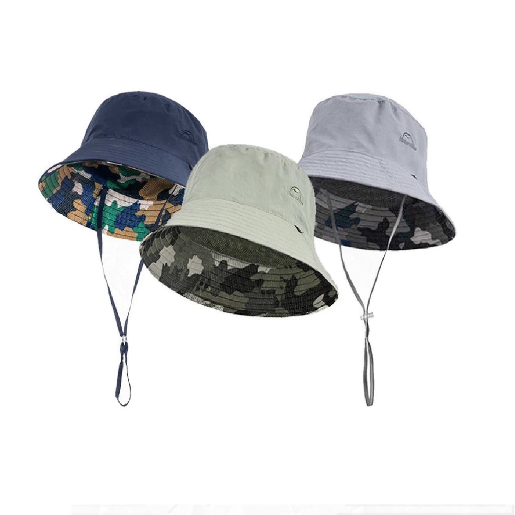 Topi Outdoor Serbaguna Naturehike NH18H008-T Hat Fisherman UV