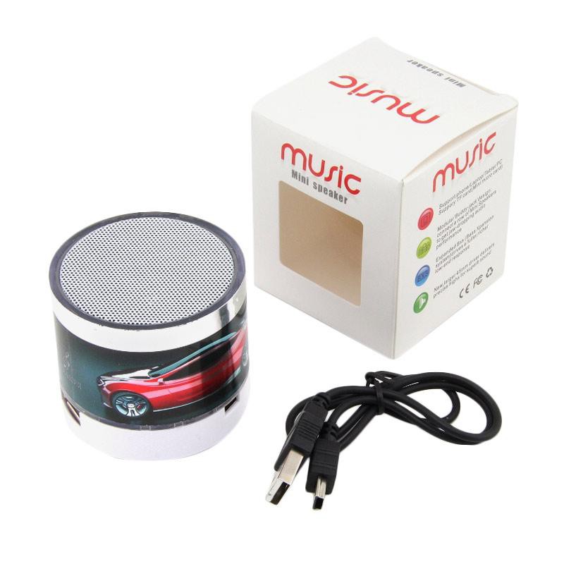 Music Angel Mini Bass Motif Mobil Bluetooth Speaker