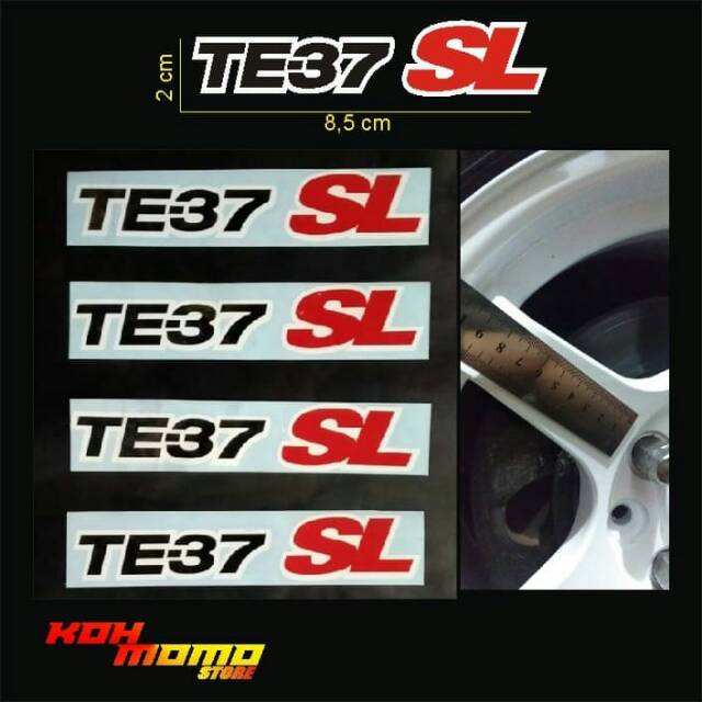 Sticker Velg Mobil TE37 SL