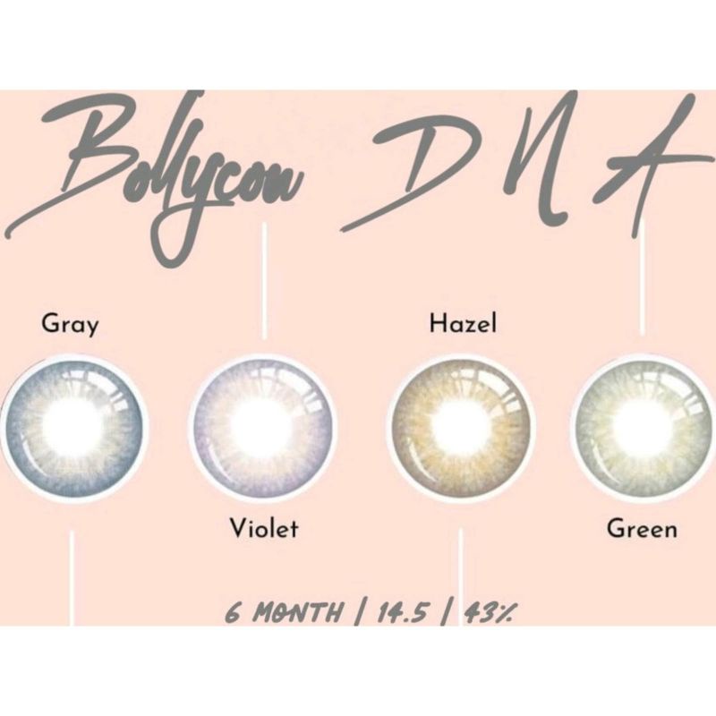 Softlens BOLLYCON DNA 14.5 MM NORMAL by URBAN FACTORY Softlen Soflen Warna