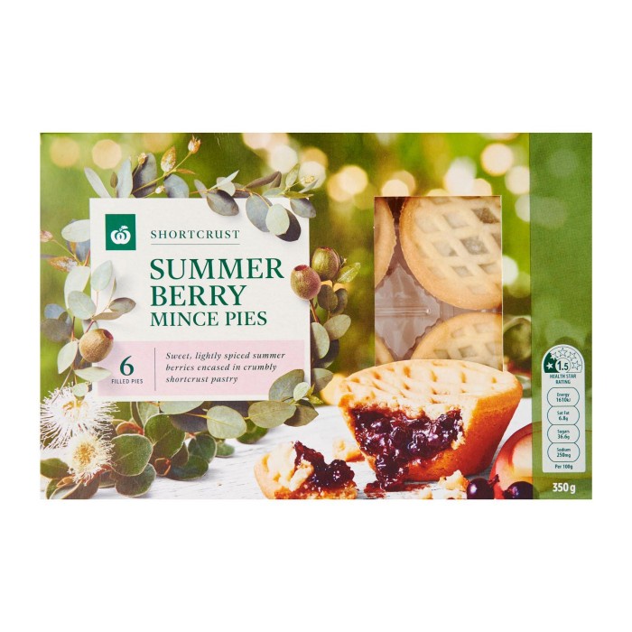 

Woolworths Summery Berry Pies - Christmas Special 6S