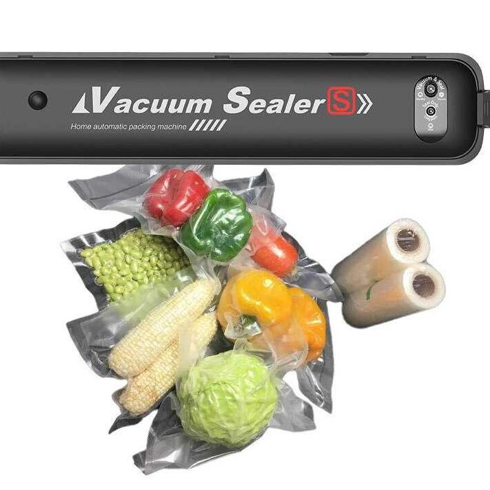 Vacuum Sealer Mesin Press Pik Kemasan Pembungkus Makanan Kedap Udara F Food Hwy Shopee Indonesia