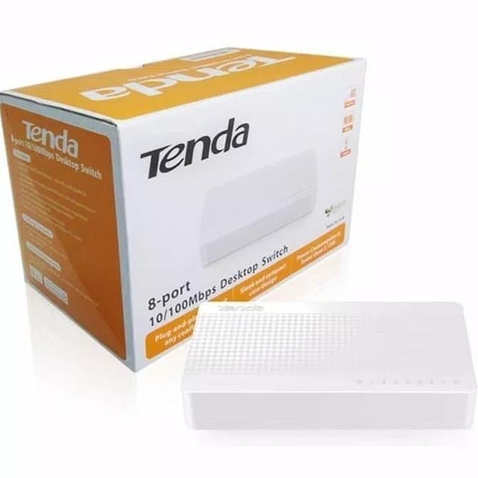 Tenda S108 - 8 Port Ethernet Switch Hub