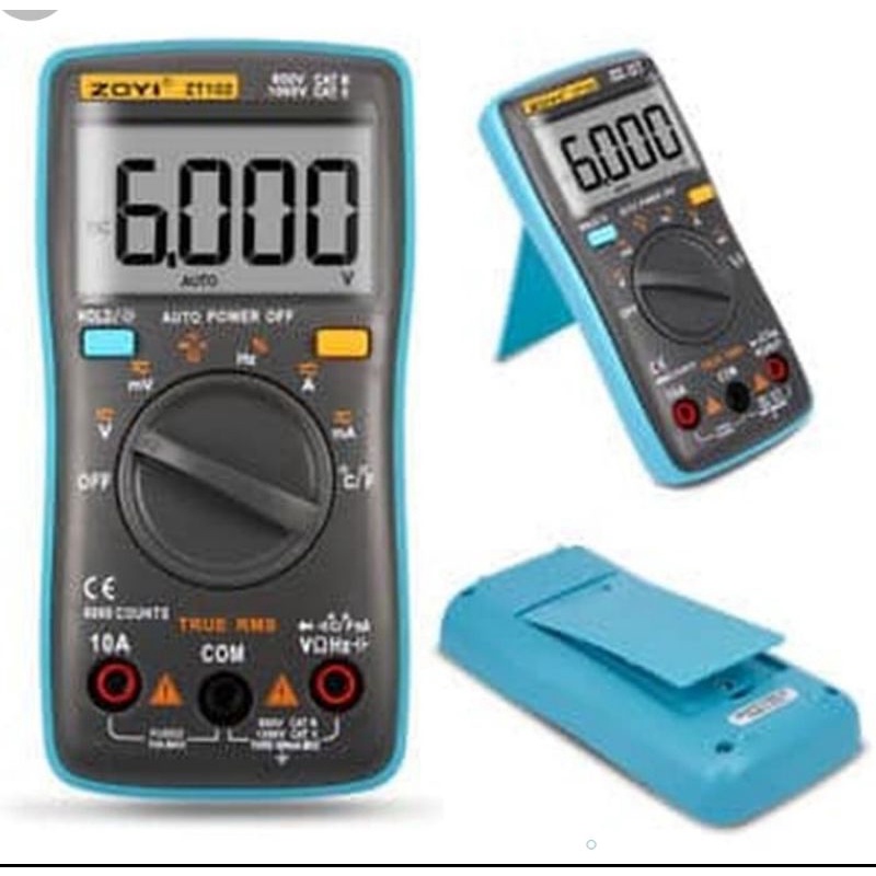 digital multitester multimeter zotex zt102