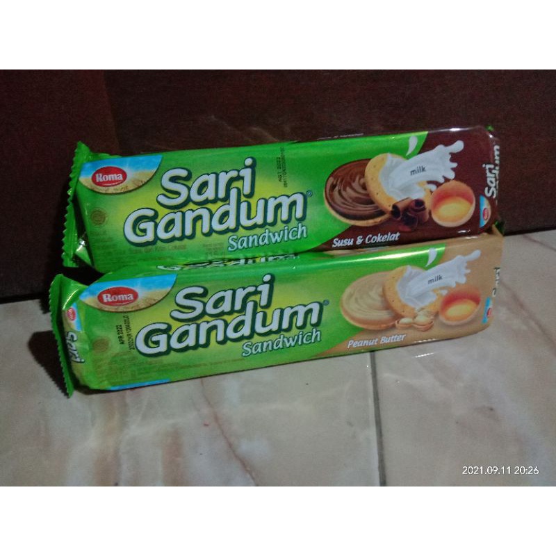 

JAJAN MURAH!!! Sari Gandum Sandwich 115gr