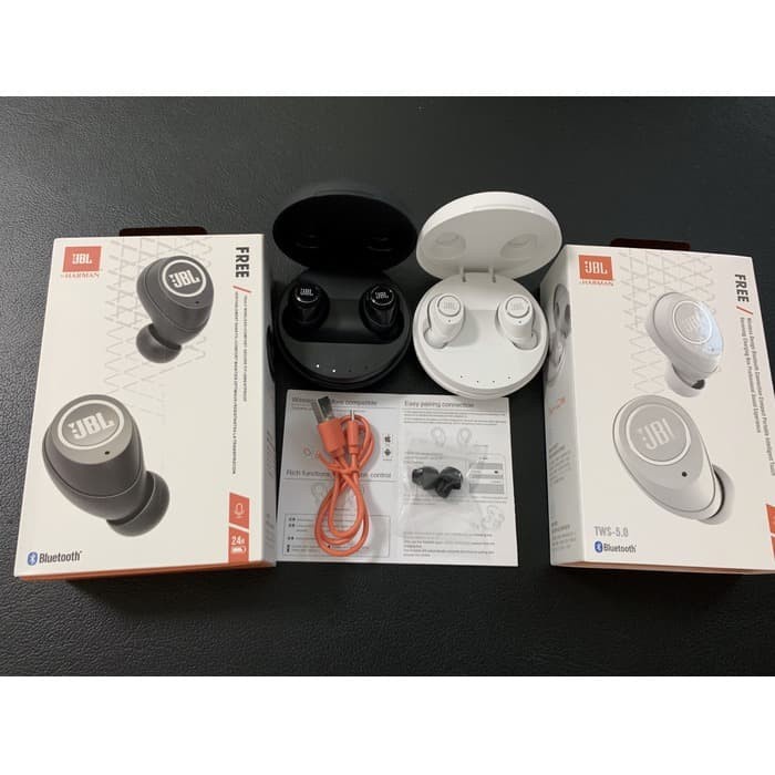 ELEKTRONIK AUDIO JBL FREE TRULY WIRELESS HEADSET BLUETOOTH JBL ORI 99.99% HIGH COPY