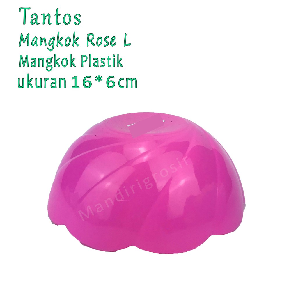 Mangkok bentuk bunga * Mangkok Rose M * Pink *5155