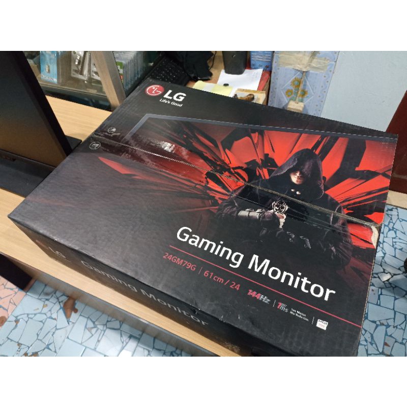 Monitor Gaming 24inch 24GM79G FullHD hdmi 144Hz 1ms MBR