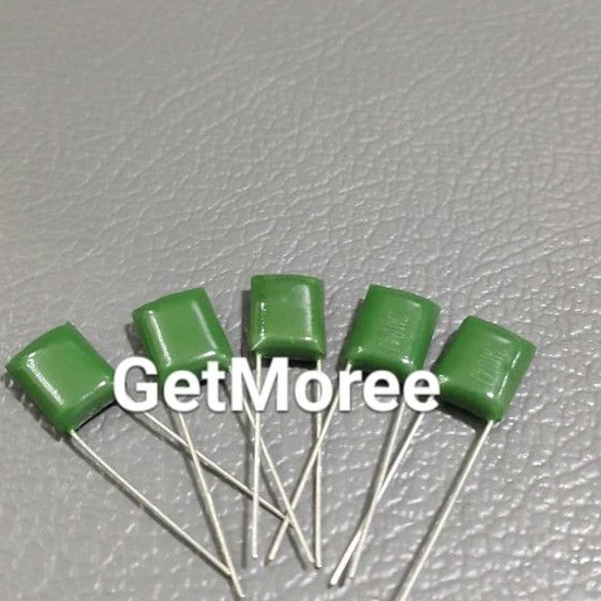 Capasitor Milar 104 100nf Hijau Kapasitor Milar 104