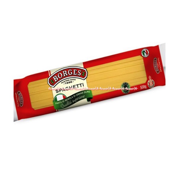 Borges Spaghetti Pasta 500gr Di Semola Grand Duro Mie Instan Spageti Spaghetti Spageheti Spagheti Instan Mi Borgez Mi Panjang Lurus