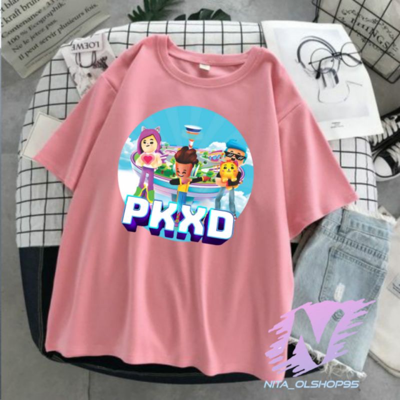 kaos pkxd baju kaos anak PK XD populer