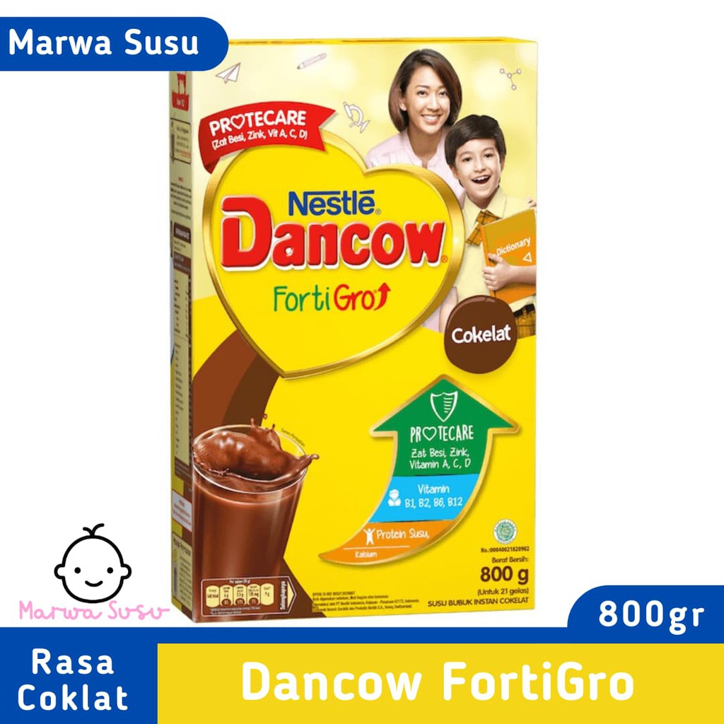 

DANCOW FORTIGRO INSTANT PUTIH / COKELAT 800GR