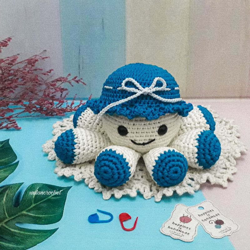 Amigurumi Big Octopus | Boneka Rajut Gurita Besar