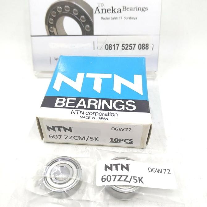 BEARING 607 ZZ NTN JEPANG 607ZZ PANCING DINAMO GERINDA MAKITA anekab37 Murah