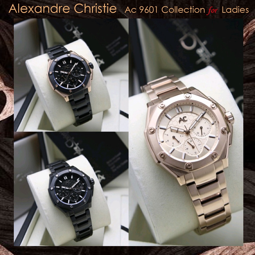 Alexandre Christie Ac 9601 Collection Jam Tangan Wanita Original Garansi Resmi 1 Tahun