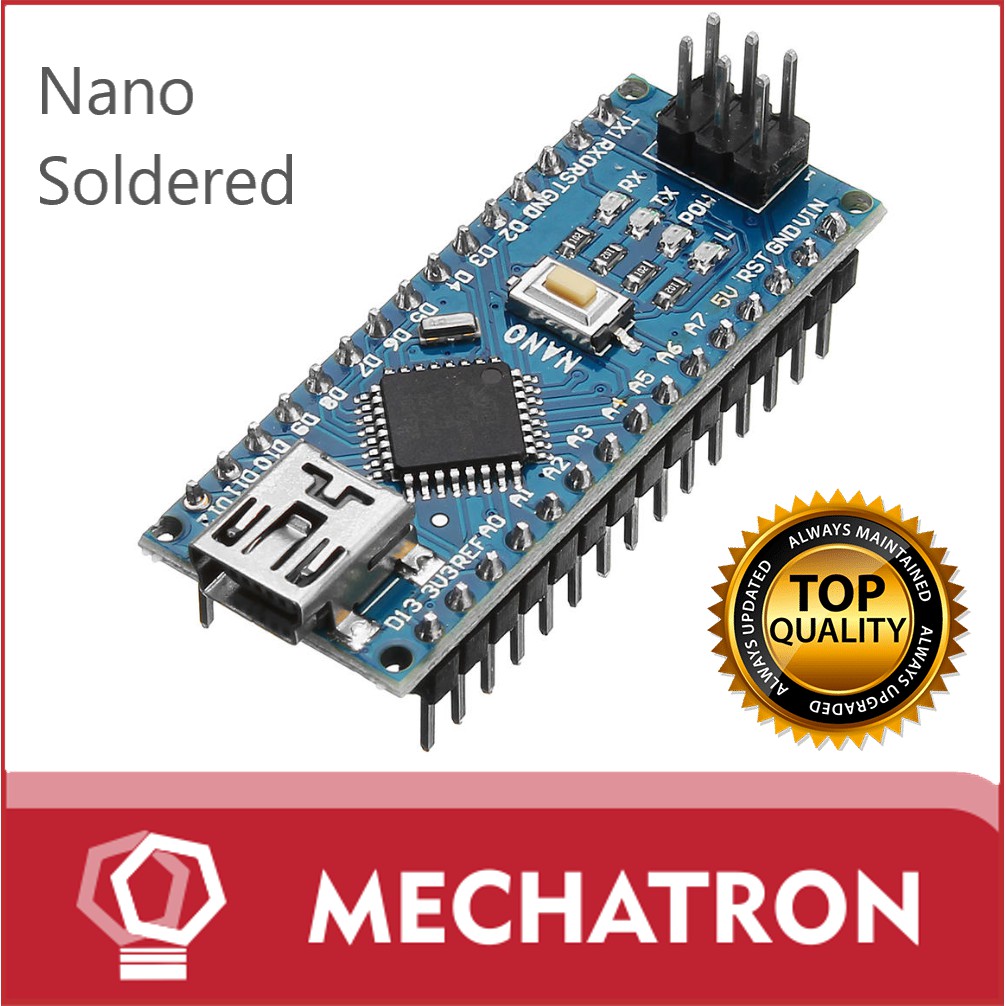 Jual Arduino - Compatible Nano V3.0 Atmega328P 5v 16MHz CLONE Solder ...