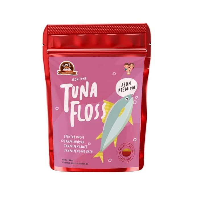 Bonco Abon Bayi Premium Campuran Makanan Anak 50gr - Tuna