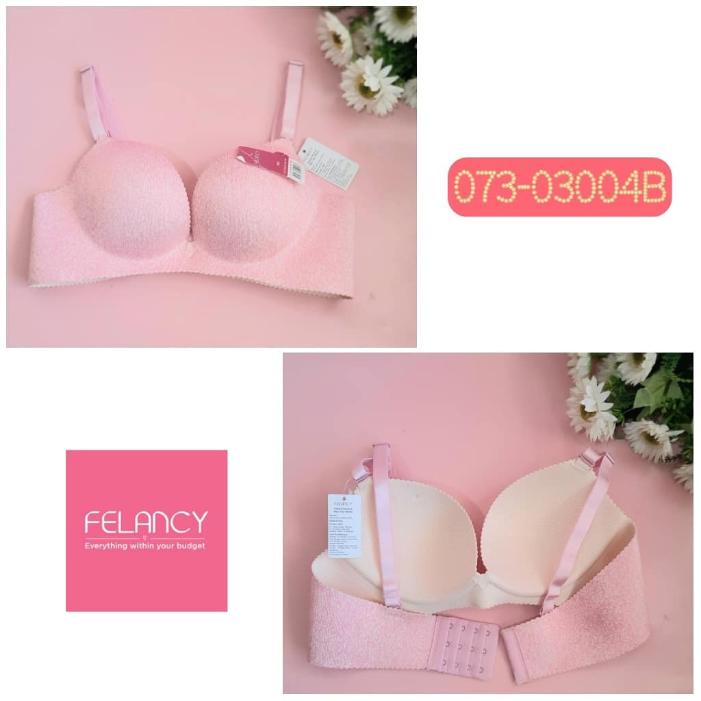 FELANCY BRA SEAMLESS SIZE 34B, 36B, 38B  BUSA TIPIS TALI BISA LEPAS PASANG 073-03004B