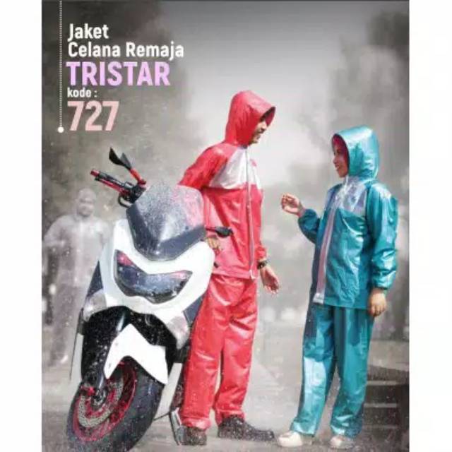 Jas Hujan Jaket Celana REMAJA TRISTAR 727 Plevia