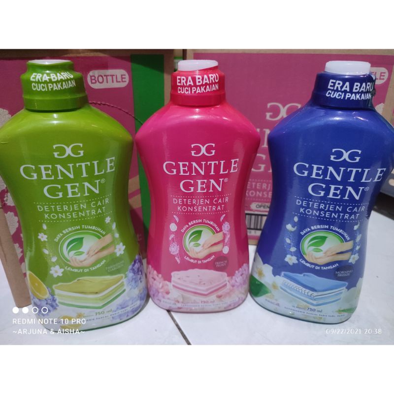 GENTLE GEN Deterjen Cair Konsentrat 700ml