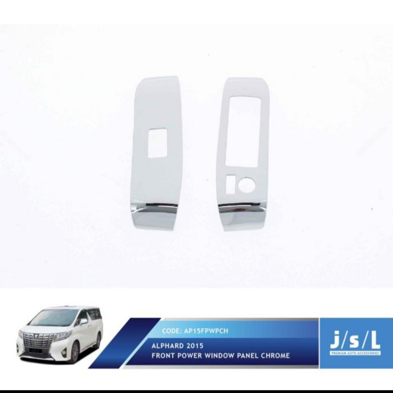 List power window/ front power window all new Alphard Chrome &amp; Wood &amp; Carbon  jsl