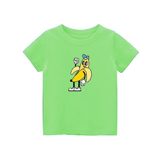 Kaos anak BOOTS Banana Unisex untuk anak usia 1-8 tahun