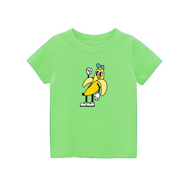 Kaos anak BOOTS Banana Unisex untuk anak usia 1-8 tahun