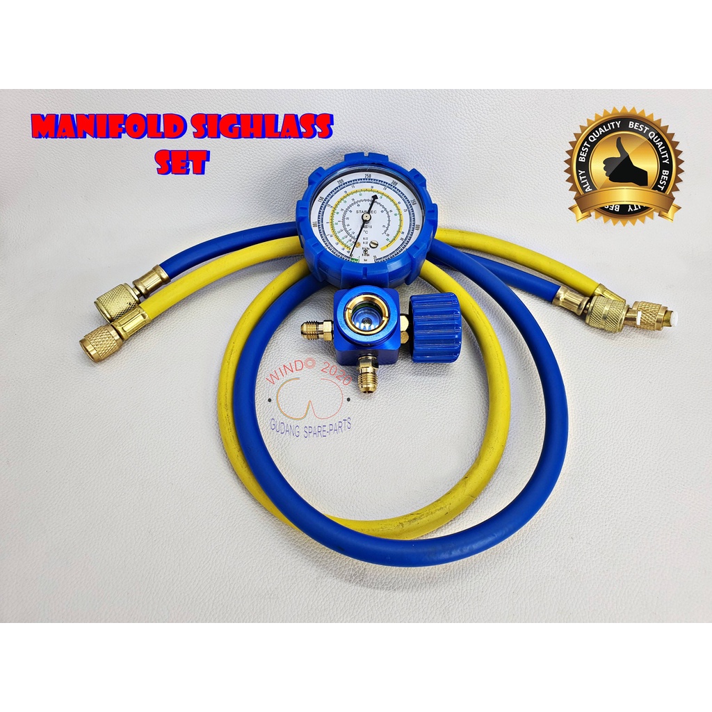 MANIFOLD SINGLE | SINGLE MANIFOLD SIGHT GLASS | MANIFOLD + SELANG | MANIFUL SINGLE | ANALIZER SINGL