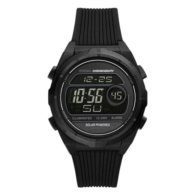 PL- Jam tangan Fossil FS5859 Black Digital