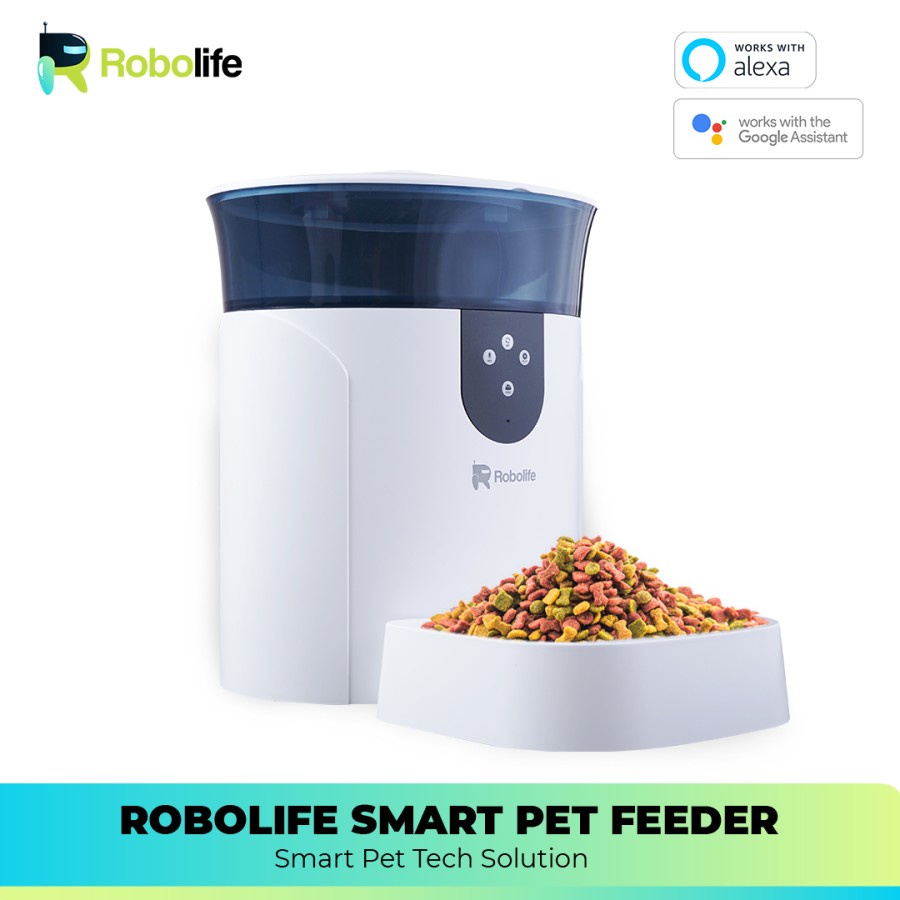 ROBOLIFE TEMPAT MAKAN HEWAN OTOMATIS / SMART PET FEEDER