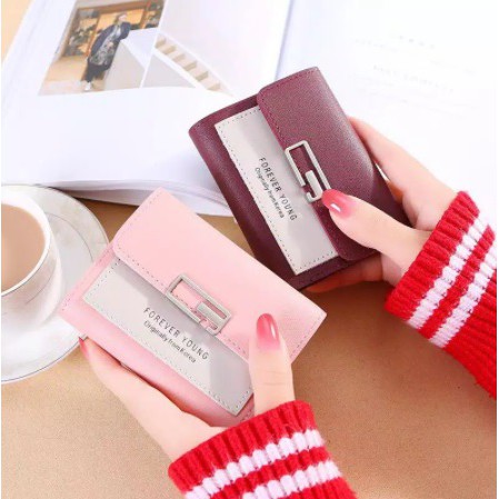 Dompet Wanita Dompet Import Murah Dompet Lipat Cantik (D-665)