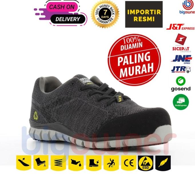 Sepatu Safety Jogger Morris / Sepatu Proyek Pria Ringan Sepatu Jogger