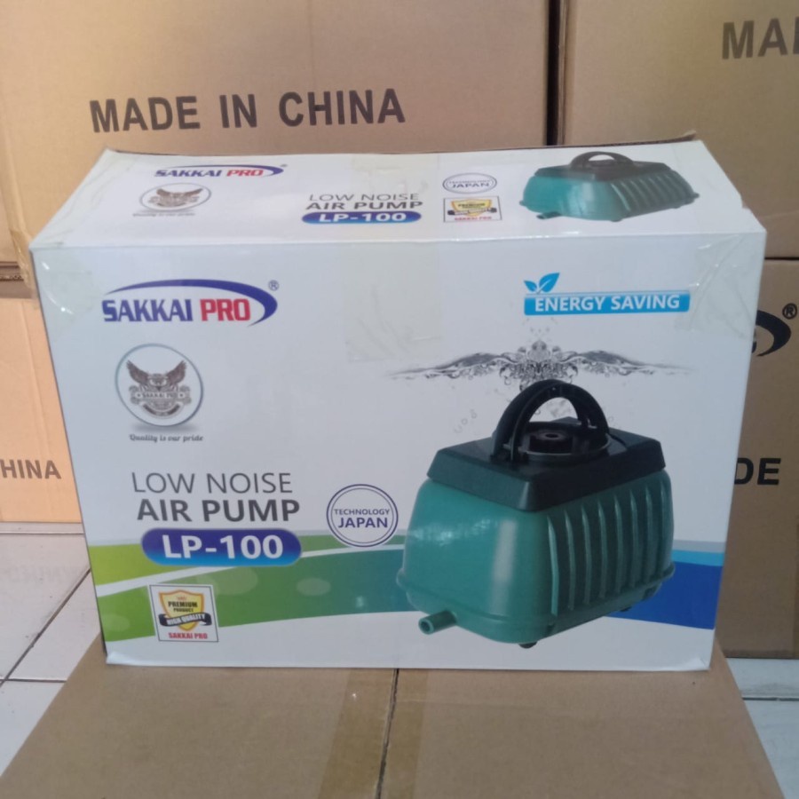 Sakkai Pro LP 100 Pompa Udara Aerator Aquarium Resun Kolam Ikan LP100