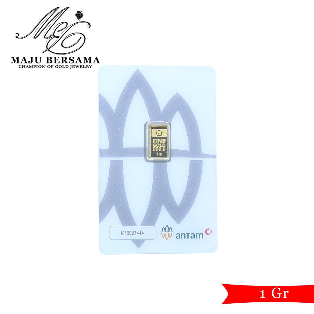 Logam Mulia Antam Press Baru 1 Gram Tahun 2021