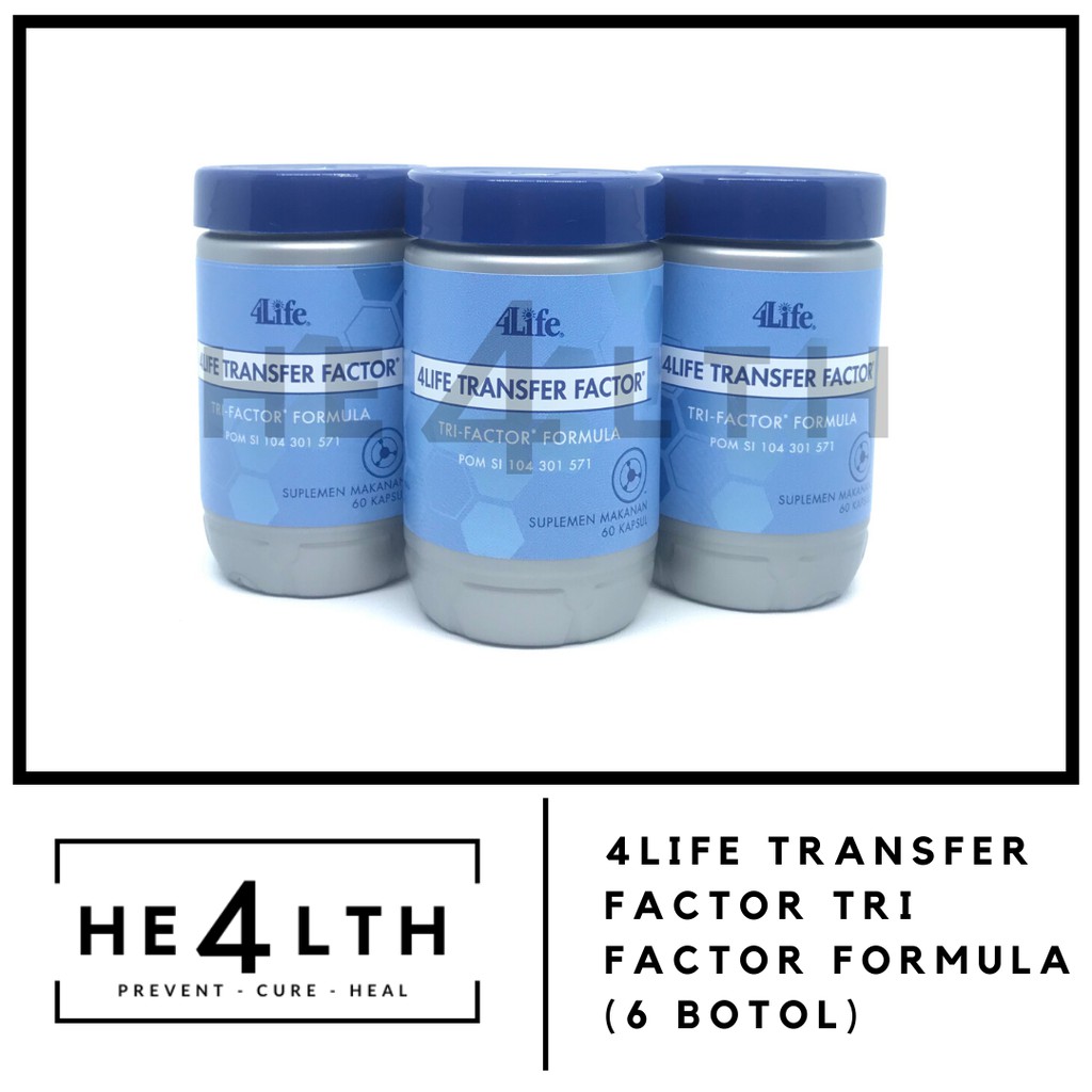 [PAKET HEMAT] Transfer Factor Tri Factor Formula 4Life (Suplemen Imun)