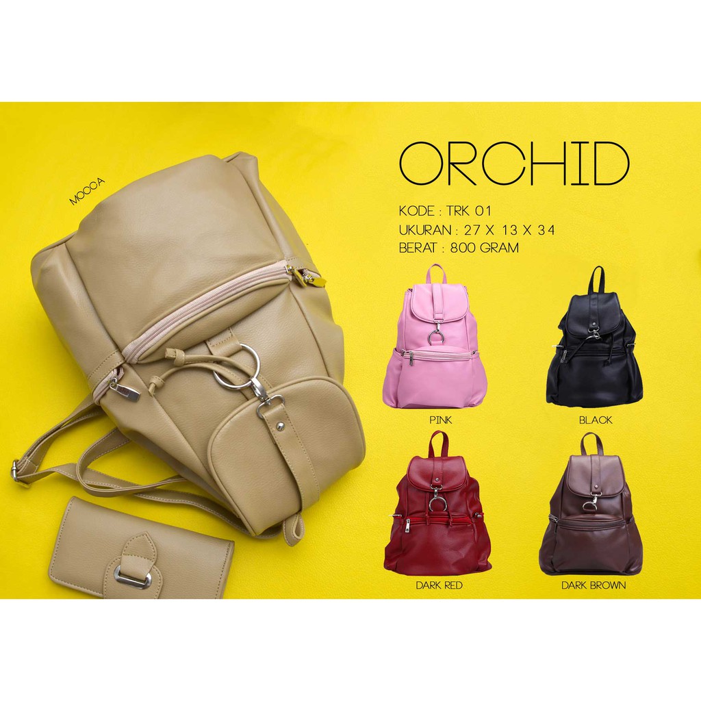 ORCHID - TAS BACKPACK / RANSEL  WANITA