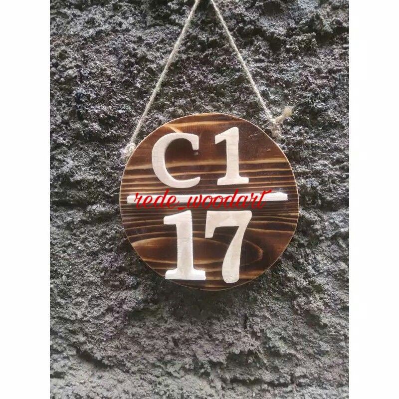 No Rumah/No Rumah Murah/No Rumah Kayu/Papan Alamat Rumah