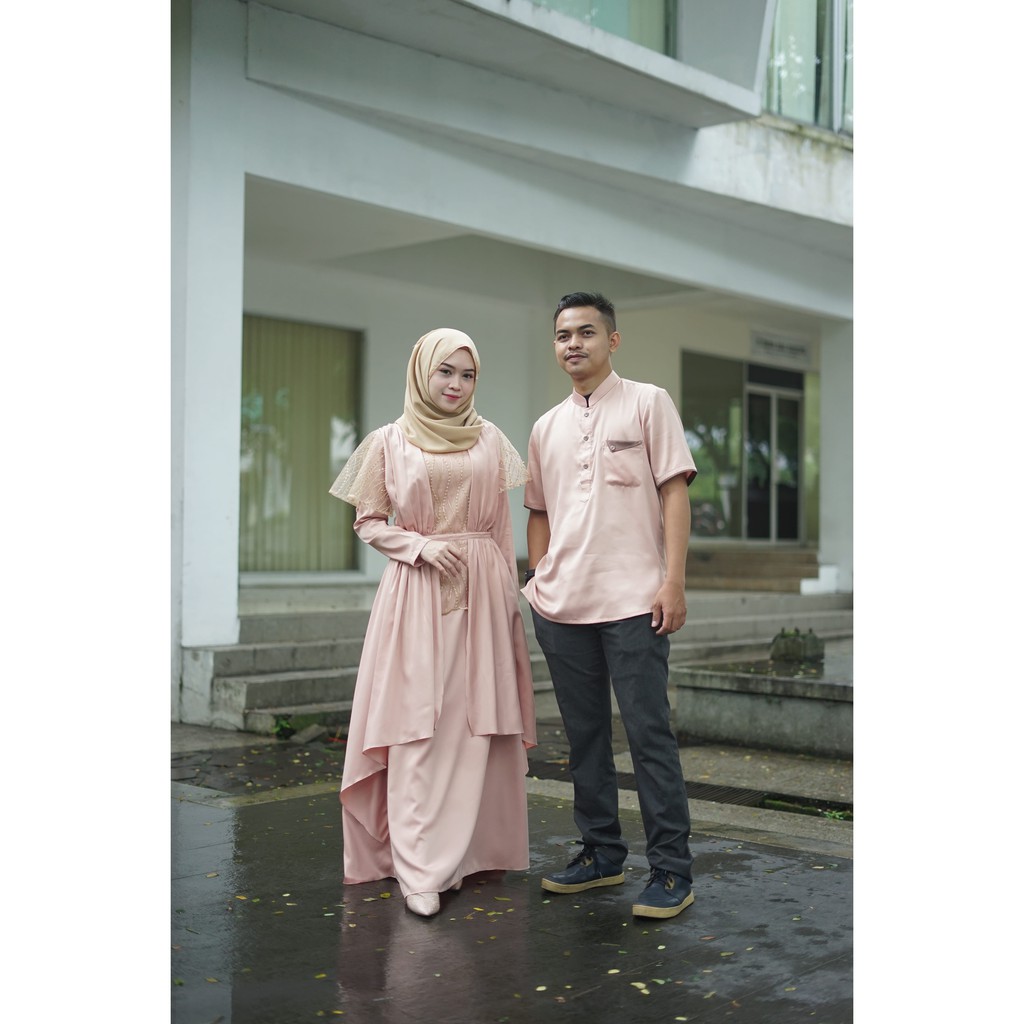 [ Original Kath&Seu Custom Size M-4L ] Dayana Couple Dress Koko Tunangan Lamaran Bridesmaid Wisuda