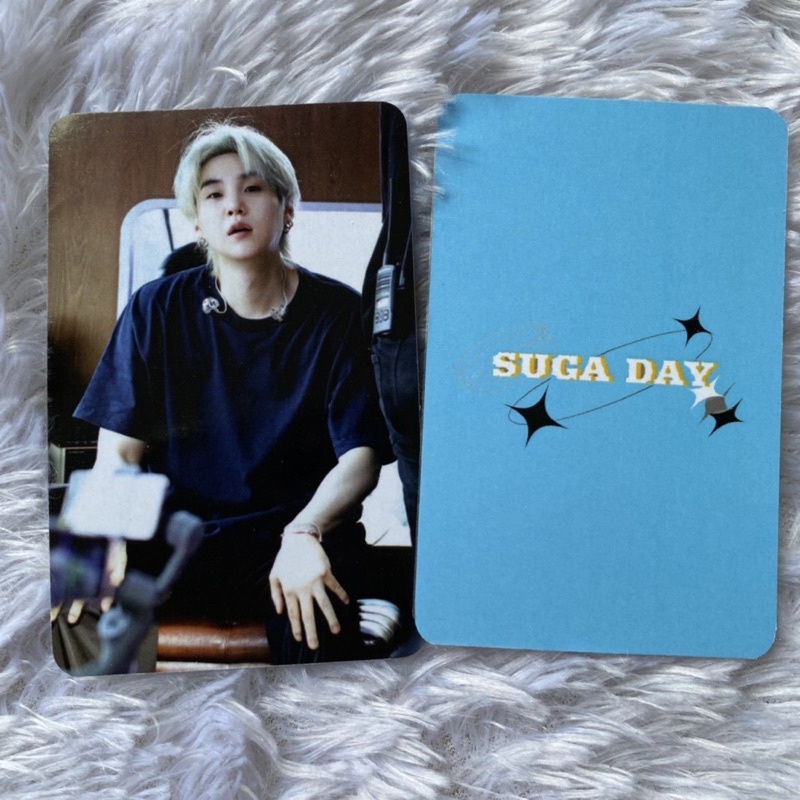 PHOTOCARD YOONGI SUGA 29TH BIRTHDAY