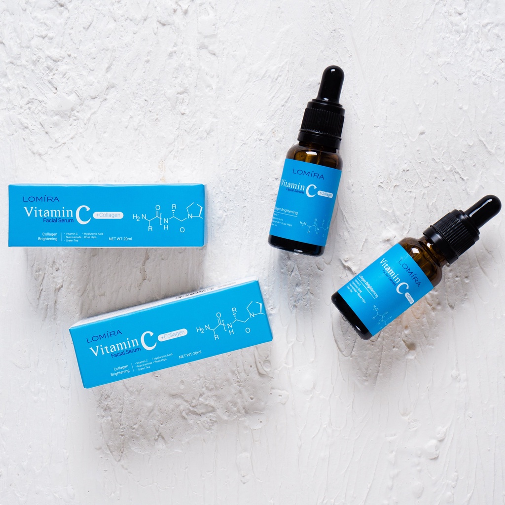 LOMIRA Vitamin C Facial Serum With Collagen