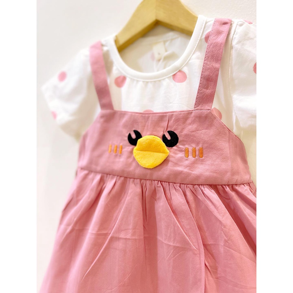 SIMPLE SLEEPING MEOW / DUCKY / BLACK LUCKY CAT / GOLDEN GOOSE Dress Import Dress anak Tas perempuan pergi lucu fashion bayi pakaian cewe murah Terlaris Babeebabyshop