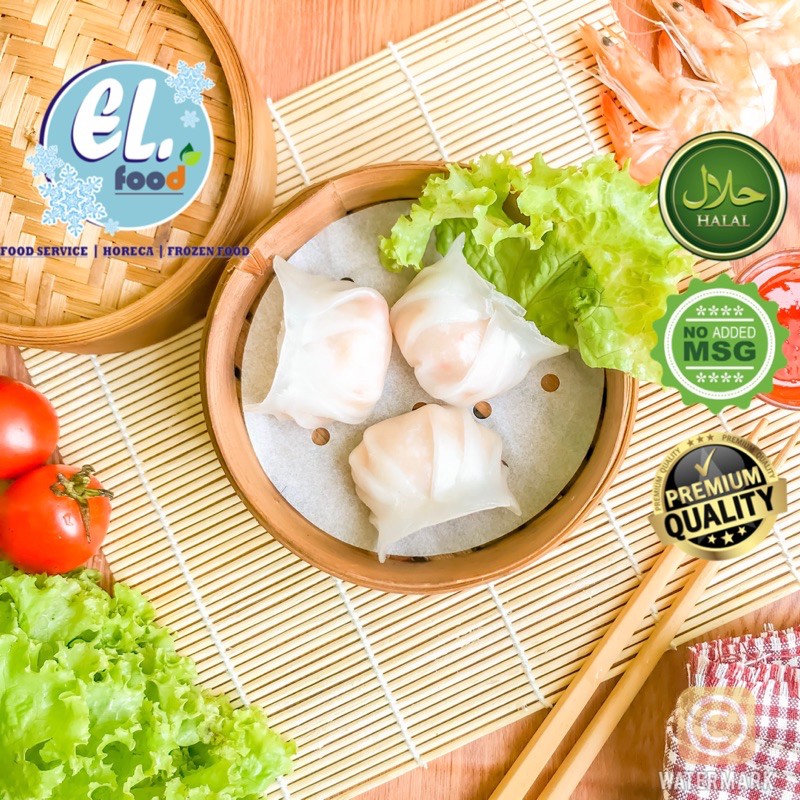 

DIMSUM FROZEN FOOD HAKAU / DIMSUM FROZEN FOOD HAKAU UDANG / DIMSUM FROZEN FOOD HALAL NO MSG PREMIUM