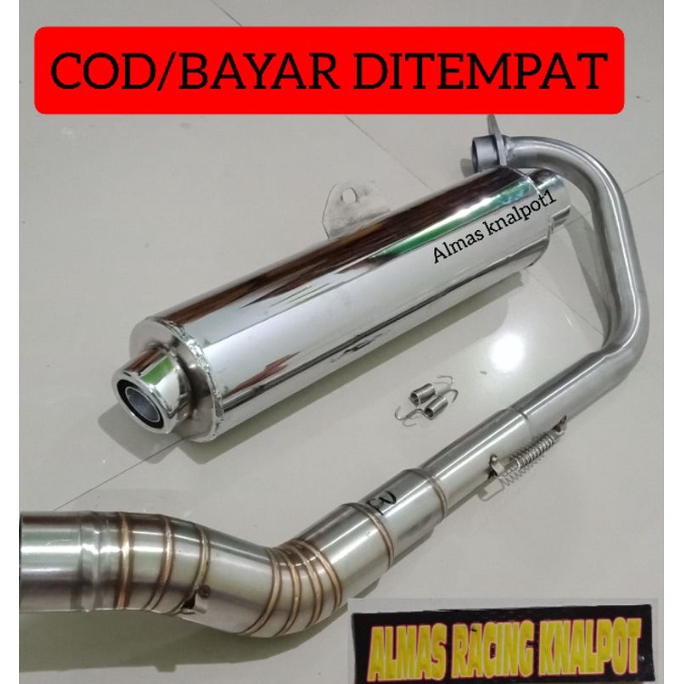 Knalpot Racing Ckd Fu Standar Buat Motor Vixion Satria Fu Mx135 Sonic Cb150 Verza Supra125 Knalpot C