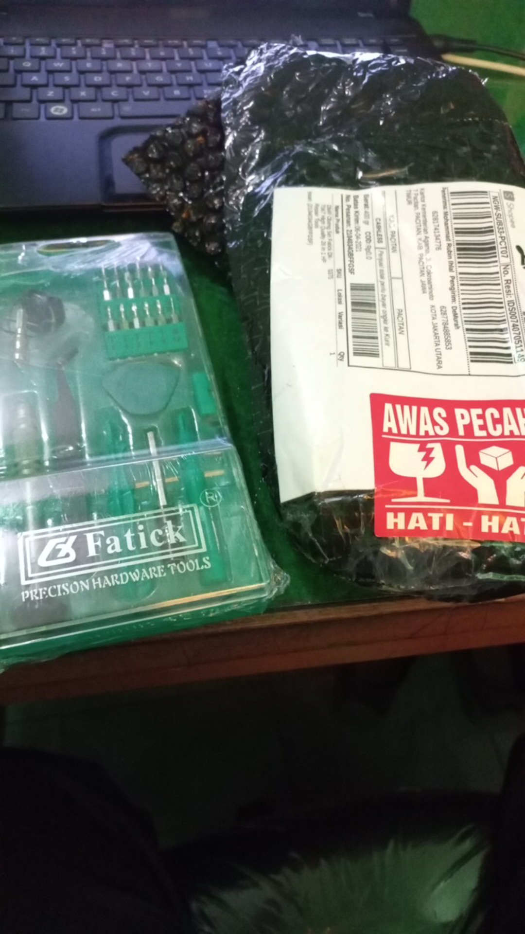 Dmr Obeng Set Fatick Dk-7067 High Quality 26 In 1 Hp Repair Tools