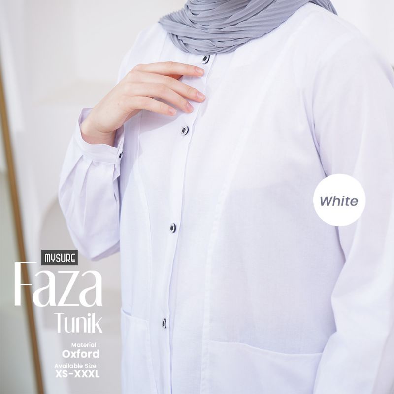 ATASAN TUNIK PUTIH &amp; KEMEJA PUTIH © MYSURE