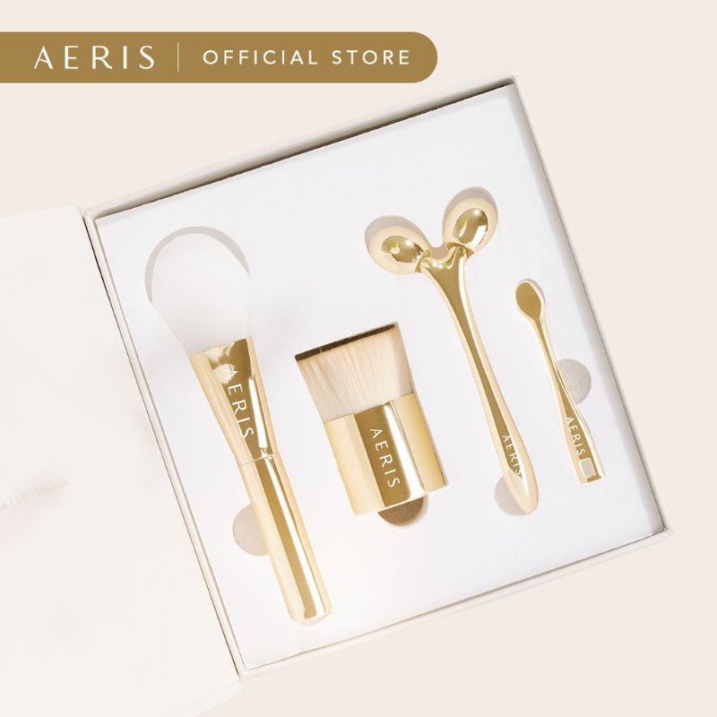 Aeris Beauté Gold Facial Spa Set / Aeris Beaute Gold Facial Spa Set 4pcs fullset original