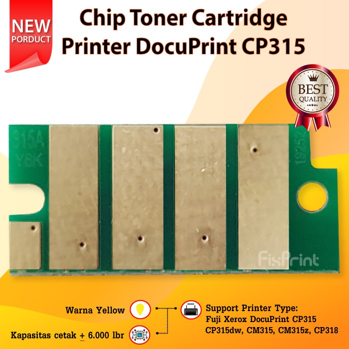 Chip Toner Xerox CP315 CP 315 / CP318 CP 318 / CM315 CM 315 CM315z