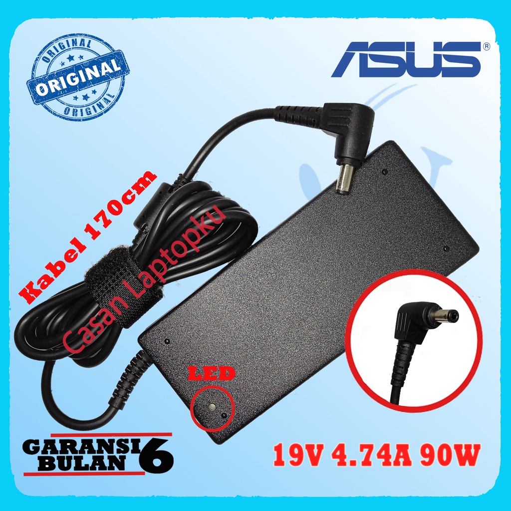 Charger Laptop Asus Original A43S k42J K43SD A45V K42F N43S