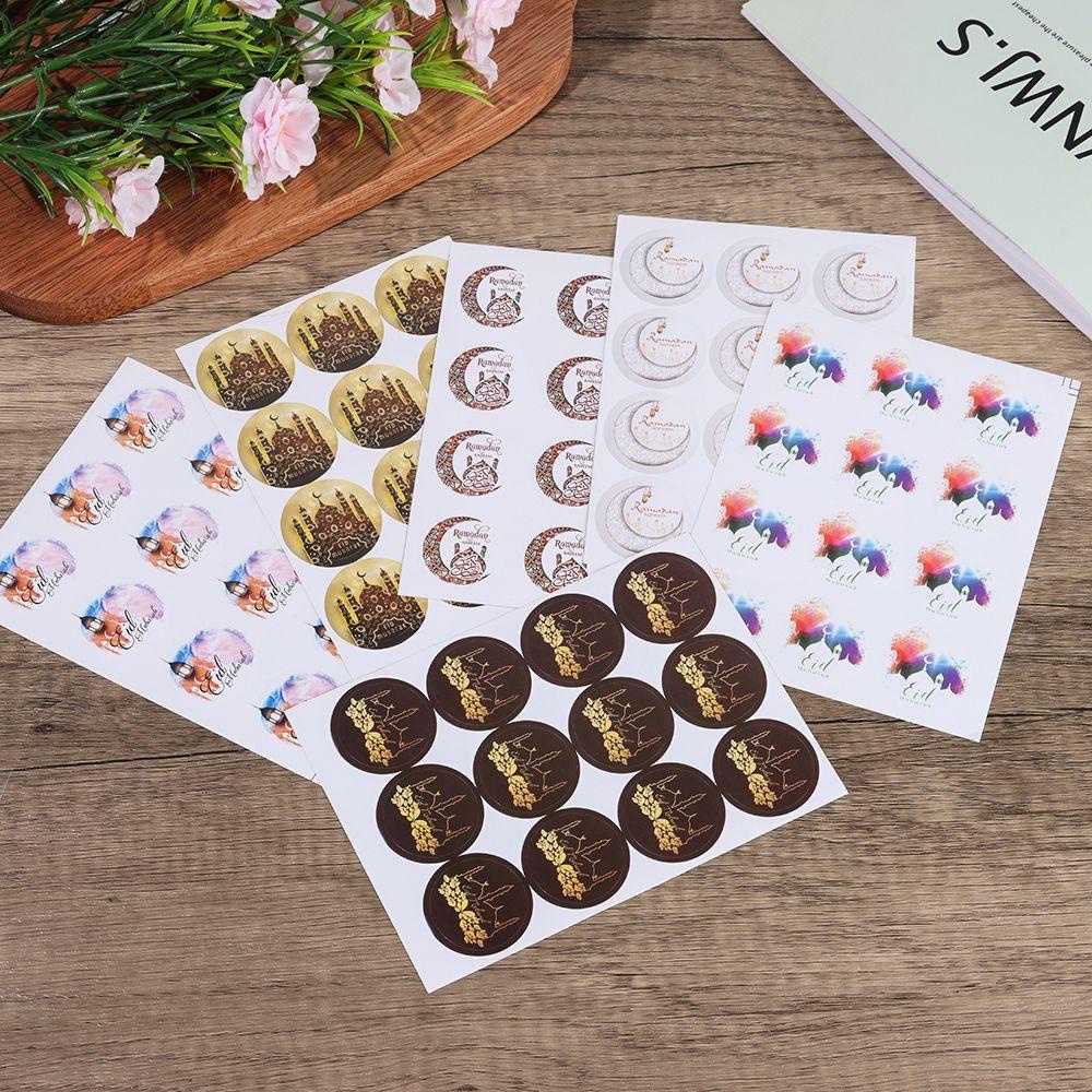 R-flower 10pcs Stiker Dekorasi Kreatif Sealing Tempel Label Seal Stiker