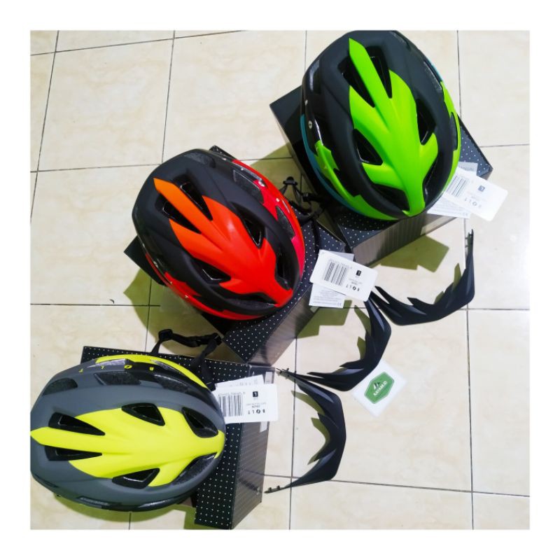 RAYA88 HELM SEPEDA DEWASA BOLT By POLYGON UNISEX SEPEDA LIPAT MTB RB